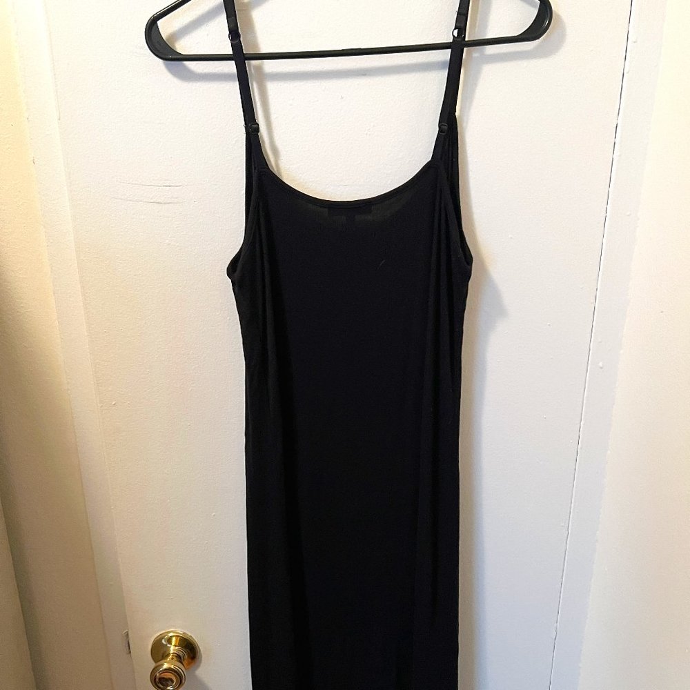Universal Standard black tank dress